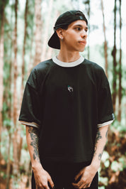 Camiseta Boxy Negra | KUSH