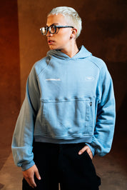 Hoodie Azul Steel | Comfy & Cool