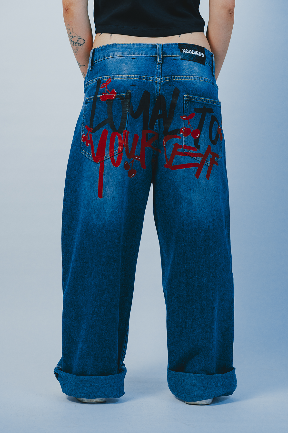 Jean Gris | HOODIERS FEMME