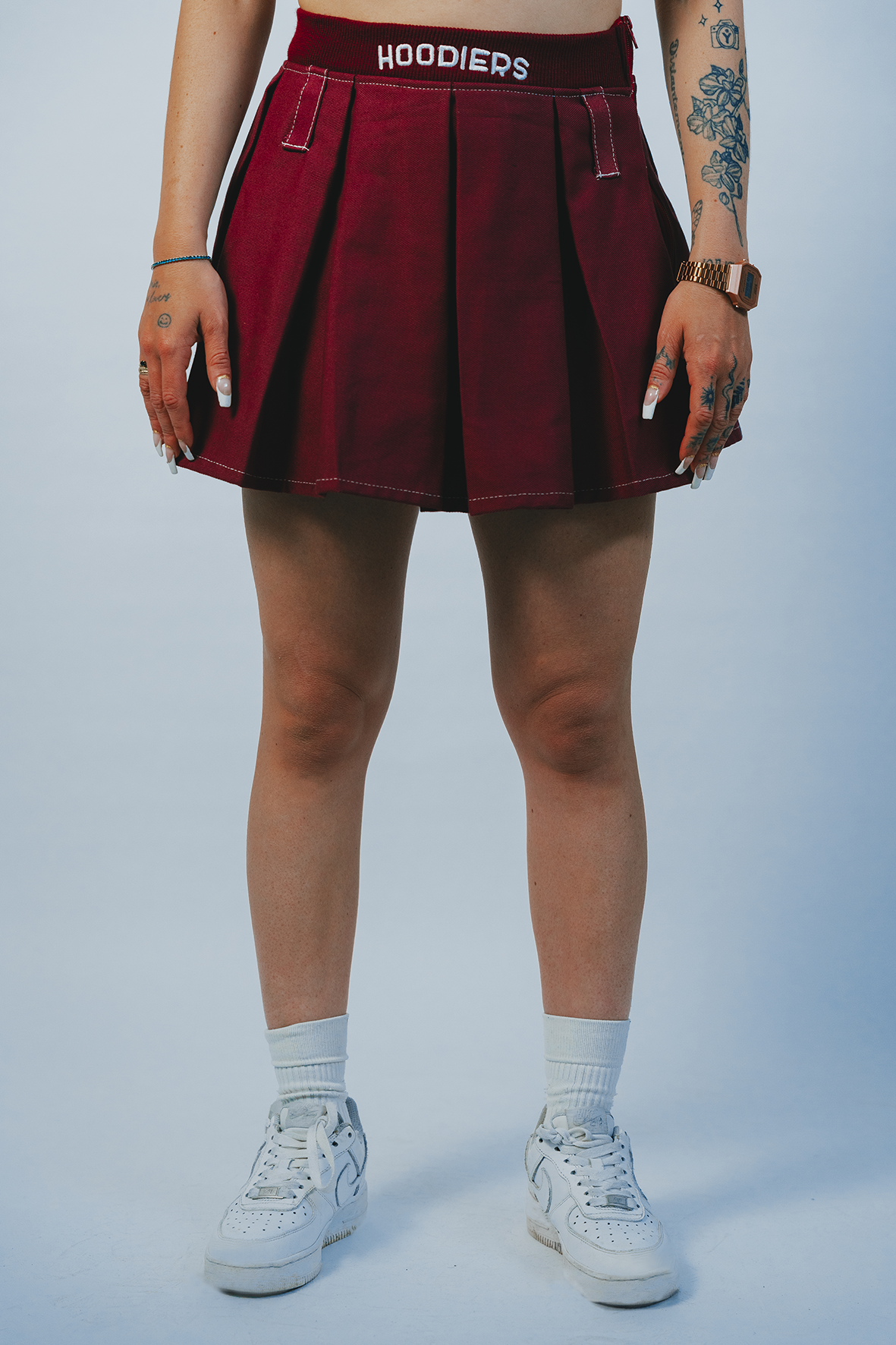 Falda Vinotinto | HOODIERS FEMME