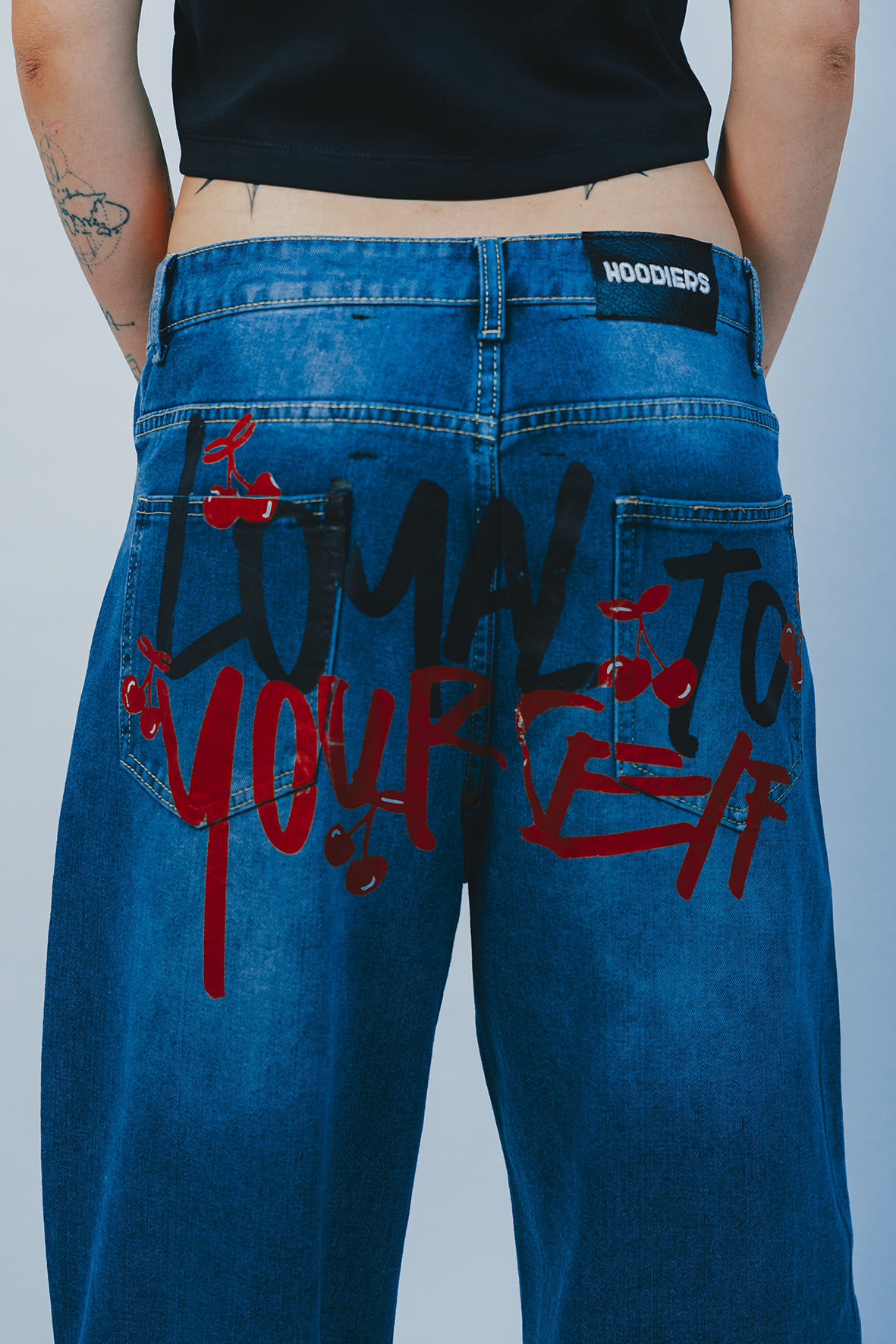 Jean Gris | HOODIERS FEMME