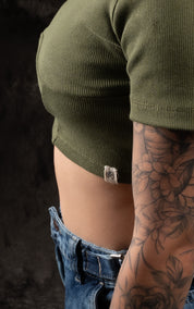 Top Verde Militar | BURNING