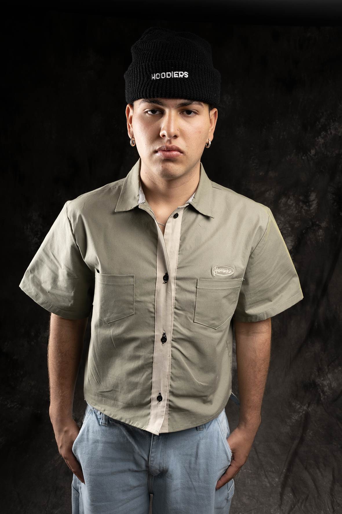 Camisa Verde Militar | BURNING