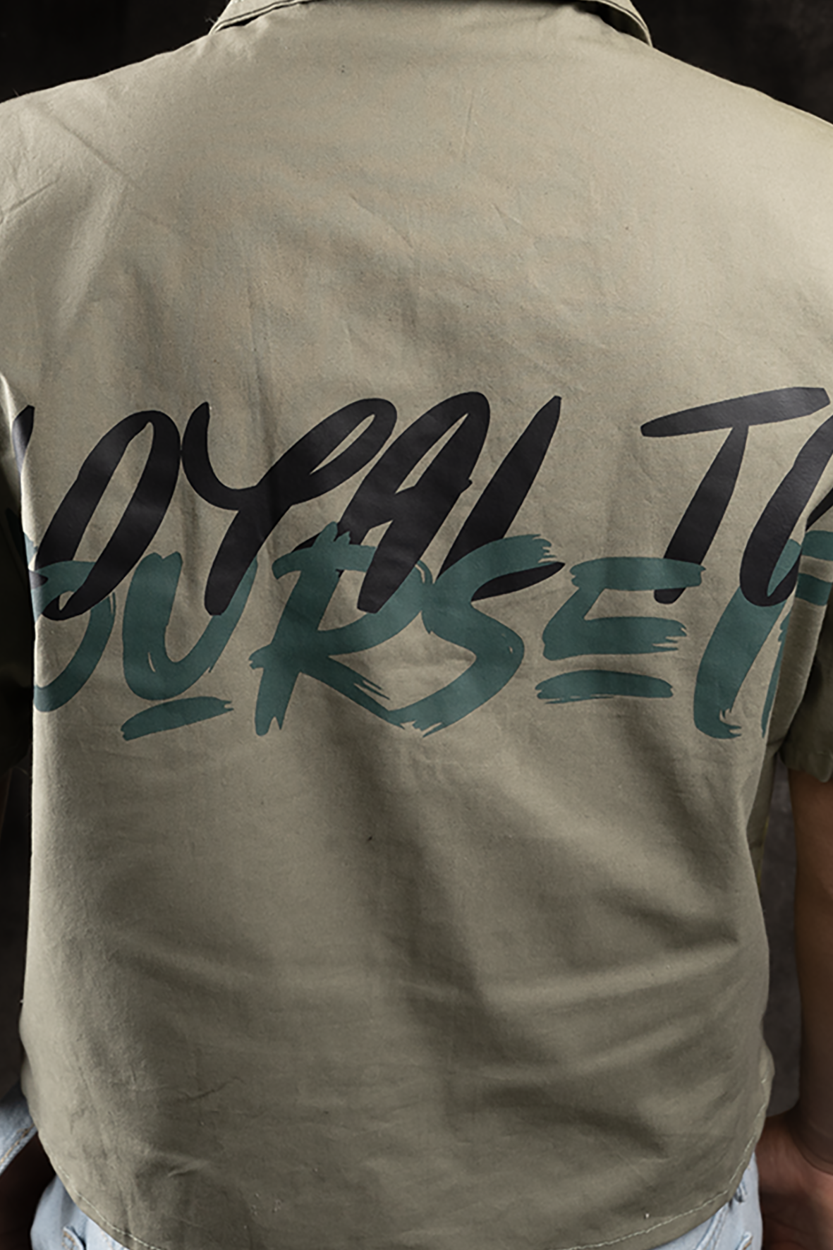 Camisa Verde Militar | BURNING