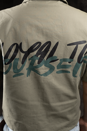 Camisa Verde Militar | BURNING