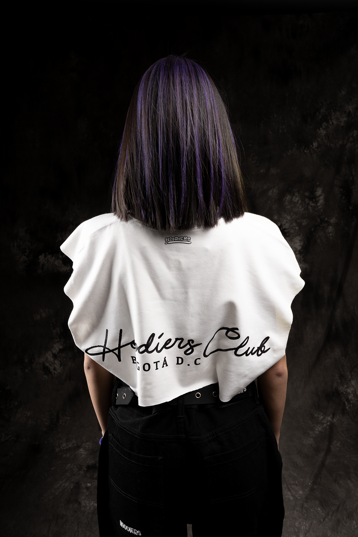 Boxeadora corta Blanca | HOODIERS CLUB