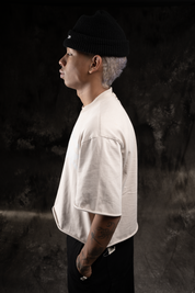 Camiseta Oversize Crema | BURNING