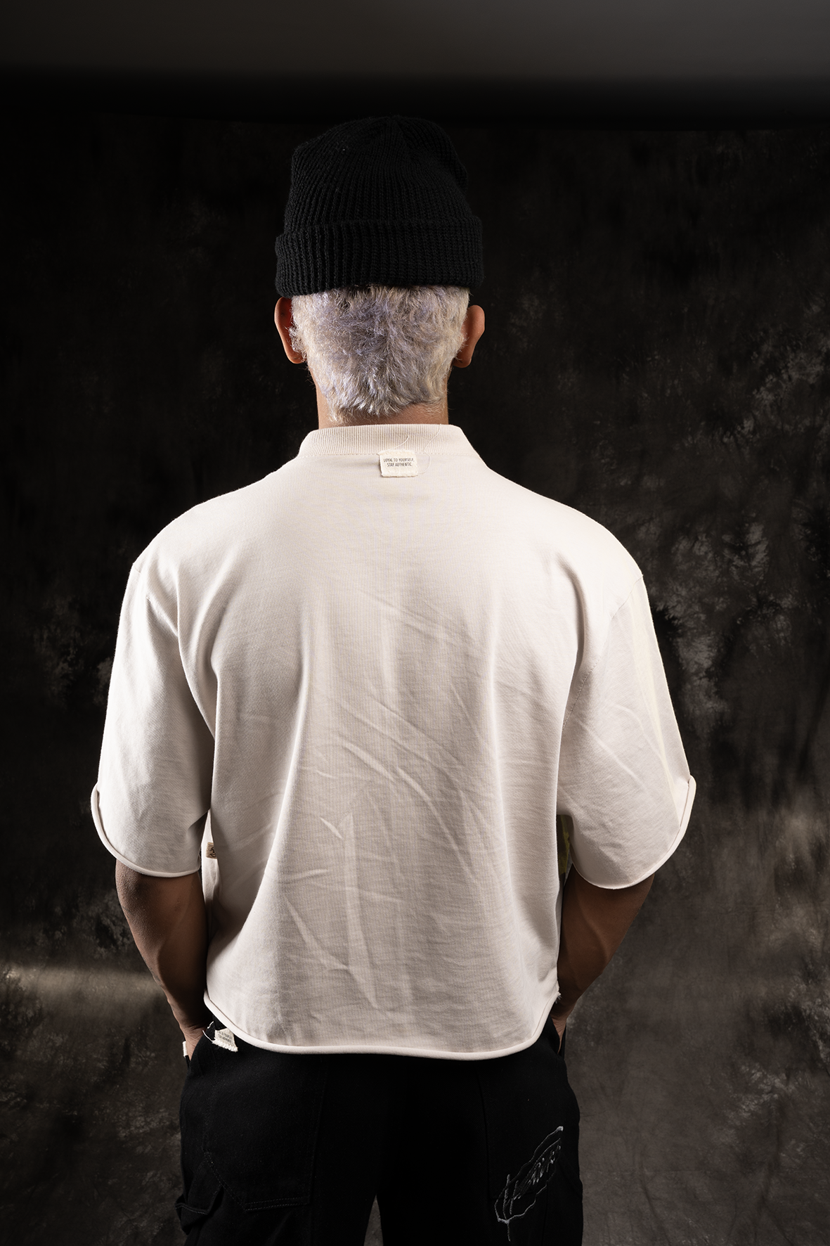 Camiseta Oversize Crema | BURNING