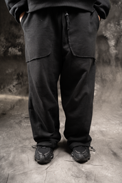 Jogger oversize Negro | BURNING