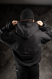 Capotero oversize Negro | BURNING