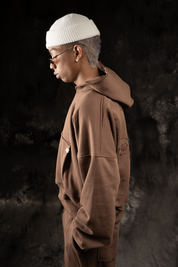 Capotero oversize Cafe | BURNING