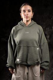 Capotero oversize Verde Militar | BURNING