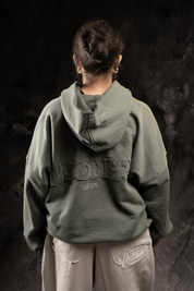 Capotero oversize Verde Militar | BURNING
