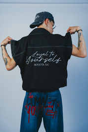 Chaqueta Convertible Negra | HOODIERS FEMME