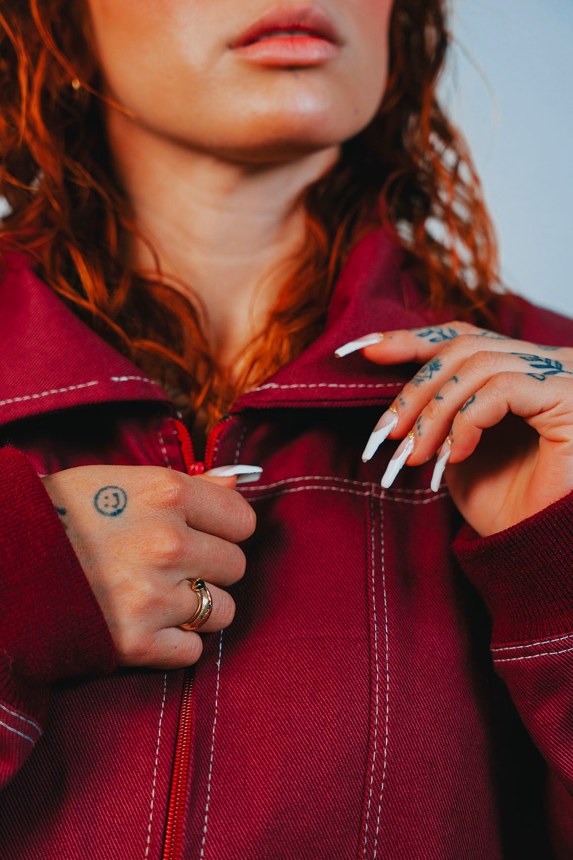 Chaqueta Convertible Cherry | HOODIERS FEMME